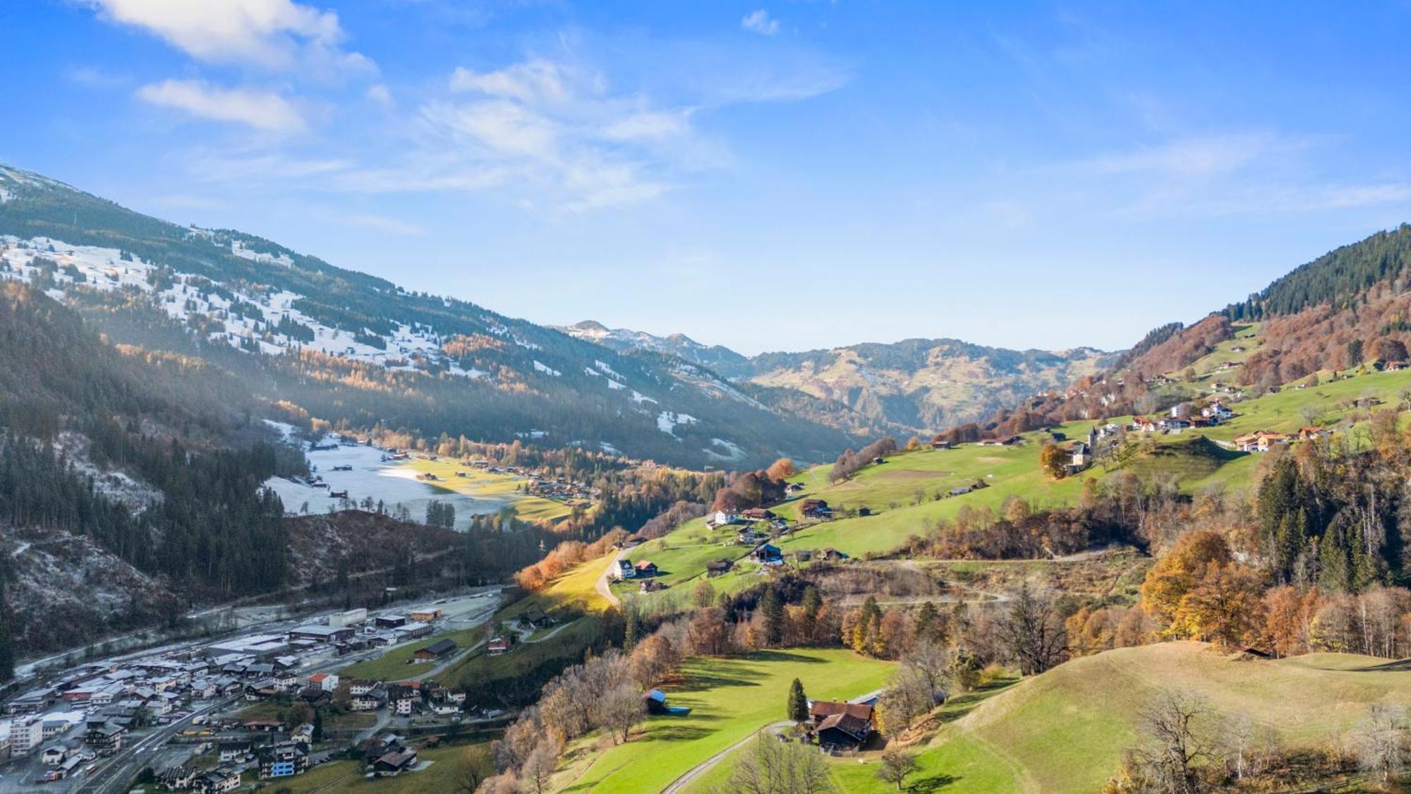 Gemuetliches Chalet Mit Privater Sauna Und Schoener Aussicht Küblis Dış mekan fotoğraf