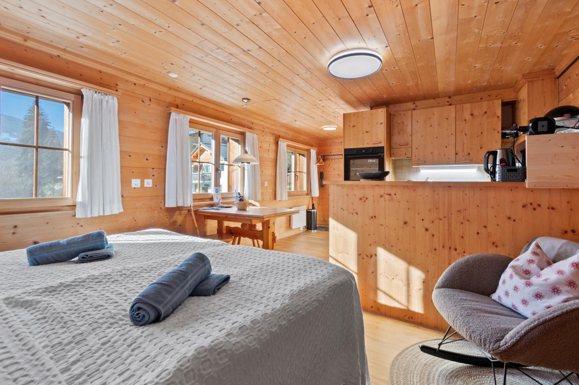 Gemuetliches Chalet Mit Privater Sauna Und Schoener Aussicht Küblis Dış mekan fotoğraf