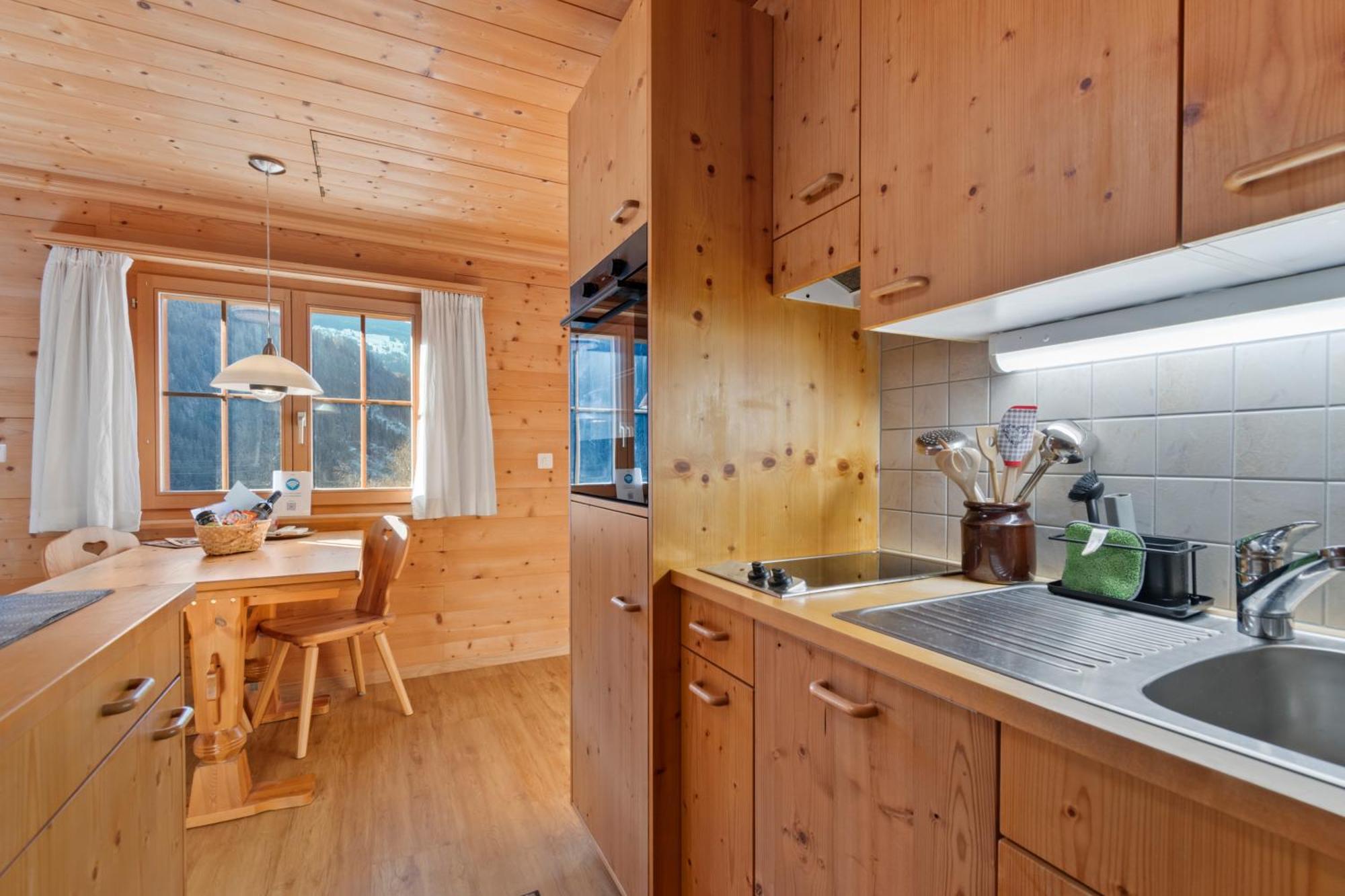 Gemuetliches Chalet Mit Privater Sauna Und Schoener Aussicht Küblis Dış mekan fotoğraf