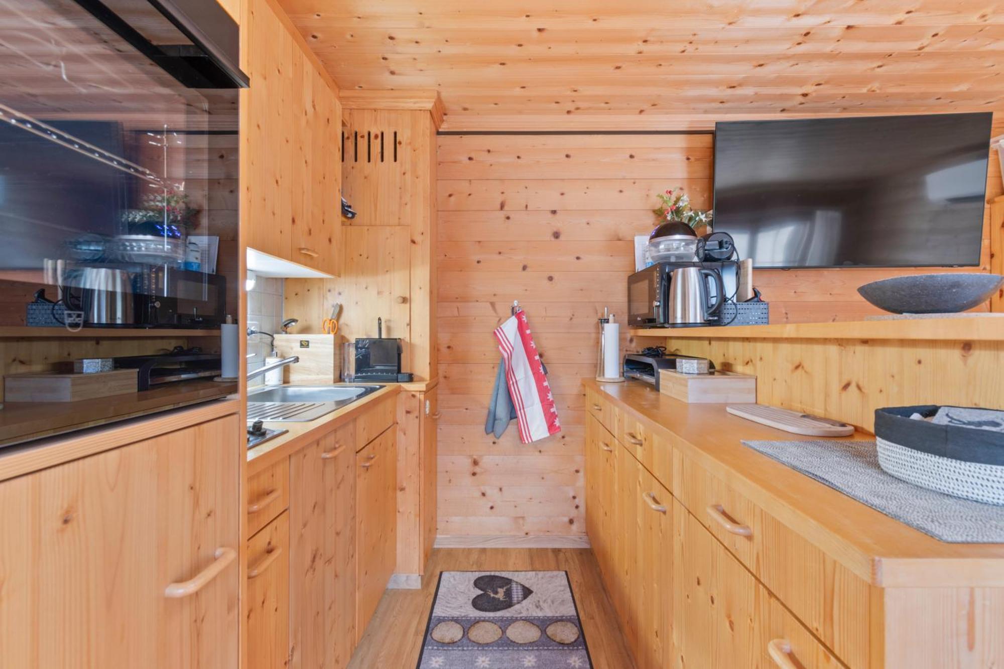 Gemuetliches Chalet Mit Privater Sauna Und Schoener Aussicht Küblis Dış mekan fotoğraf