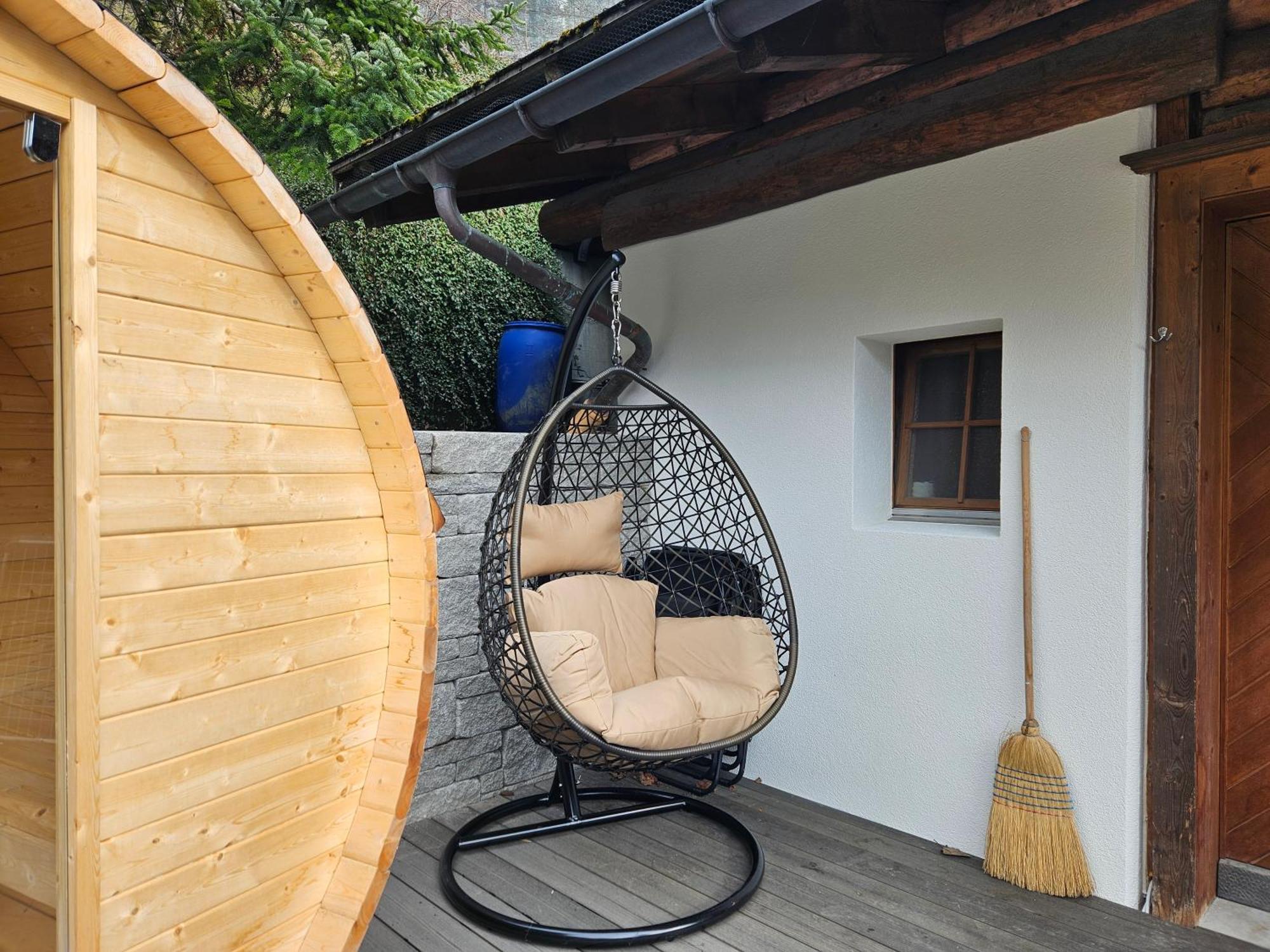 Gemuetliches Chalet Mit Privater Sauna Und Schoener Aussicht Küblis Dış mekan fotoğraf